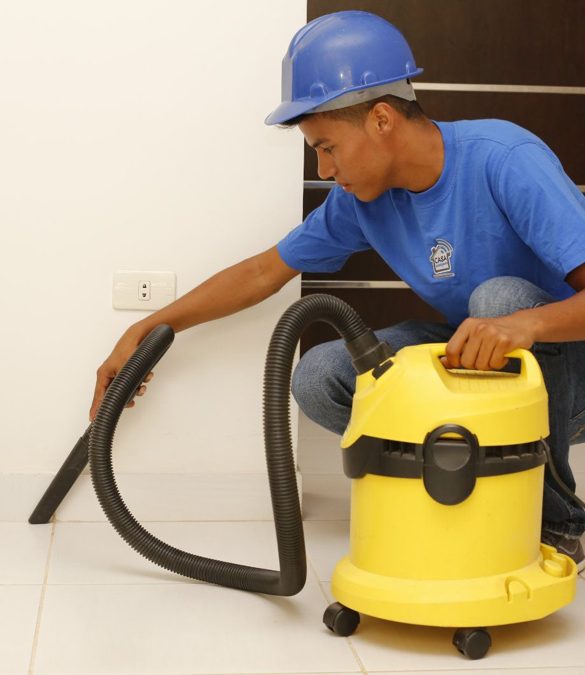 Limpieza prolija al terminar la instalación